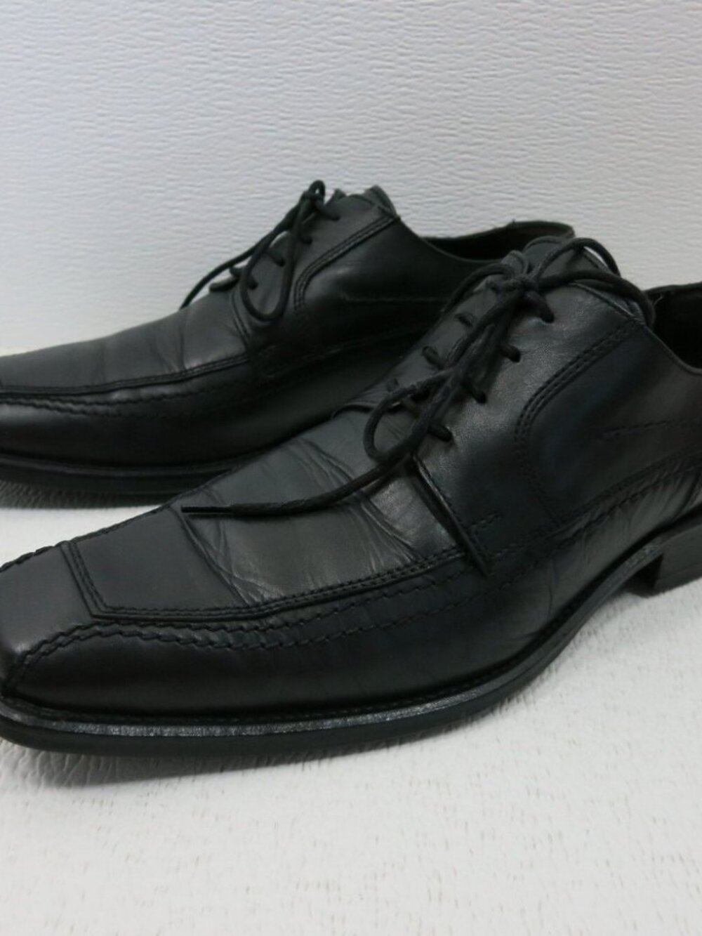 Manfield Hand Stitched Leather Dress Men's Footwear Split Top Oxfords Sz 42 8